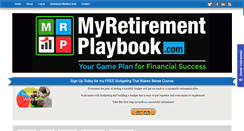Desktop Screenshot of myretirementplaybook.com